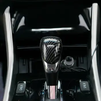 Za Honda Accord 2013-2017 ABS Ogljikovih Vlaken Prestavna Ročica Pokrov Trim notranjo Opremo Avtomobilov Notranje opreme