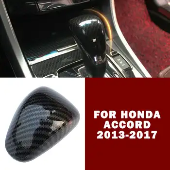 Za Honda Accord 2013-2017 ABS Ogljikovih Vlaken Prestavna Ročica Pokrov Trim notranjo Opremo Avtomobilov Notranje opreme