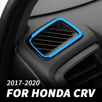 Za Honda CRV 2017 2018 2019 2020 2021 Avto nadzorna plošča Air Outlet Dekorativni Okvir, ki Pogojuje Luknjo Dekorativni Trak Avto Nalepke