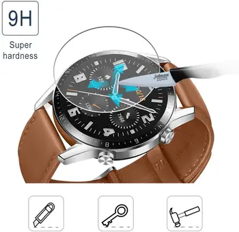 Za Huawei Watch GT2e 46 MM HD Jasno Kaljeno Steklo, Ultra-tanek 9H 2.5 D Premije Screen Protector Film za Huawei Watch GT 2e 46mm