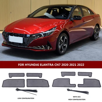 Za Hyundai Elantra Avante 2021 2022 Karoserije Styling Rešetka Žara Insektov Preprečevanje Neto Trim Spredaj Brani Žuželke Mreža