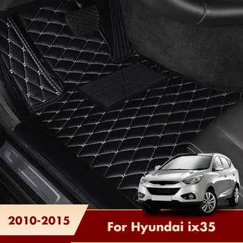 Za Hyundai ix35 2013 2012 2011 2010 Avto predpražnike Notranjosti Preprog Dodatki po Meri Sprednje & Zadnje Strani Stopala, Goleni