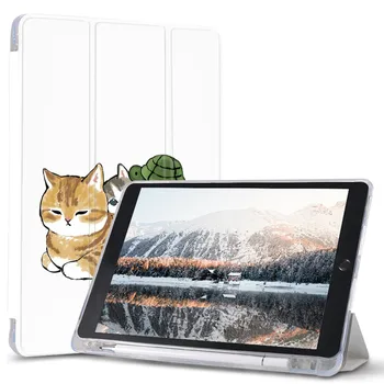 Za ipad Primeru Luštna Mačka Serije Za iPad za 10,9-palčni Zraka 4 leta 2020 5. in 6. 10.2-inch 8. Generacije za 12,9 palčni Pro 2018 Mini 4 5 Pokrov
