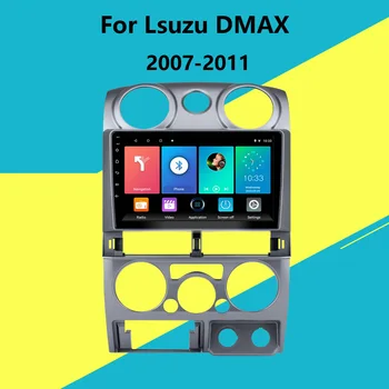 Za Isuzu DMAX 2007-2011 2 Din avtoradio Android 8.1 9 Palčni Zaslon na Dotik, GPS Navigacija Multimedia Player Glavo Enota Z Okvirjem