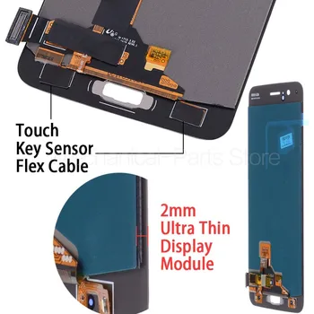 Za Oneplus 5 zaslon LCD + Touch Screen Računalnike Premium Skupščine Zamenjava za En Plus Pet 5.5 palčni 6GB, 8GB RAM-a