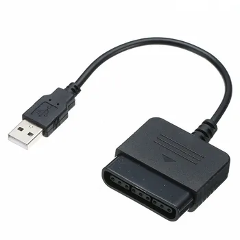 Za PS1 PS2 Dualshock 2 Joypad GamePad Za 3 PS3, PC USB Igre Krmilnik Adapter Pretvornik-Kabel Brez Voznika