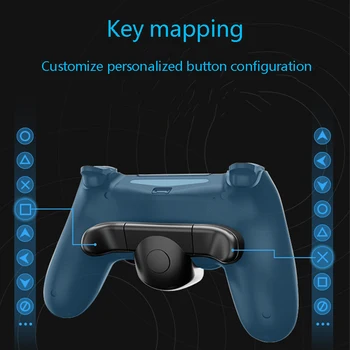 Za PS4 Gumb Nazaj Prilogo, Podaljša Gamepad FPS Dominator Mods s Turbo Tipka OLED Zaslon za PS4 Krmilnik za Igre