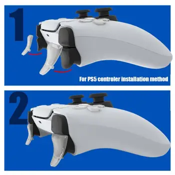 Za PS5 Krmilnik za Igre L2 R2 Podaljša Gumb Tipke Ročaj Skp Zajema Konzole Dodatki Non-slip Sprožilec