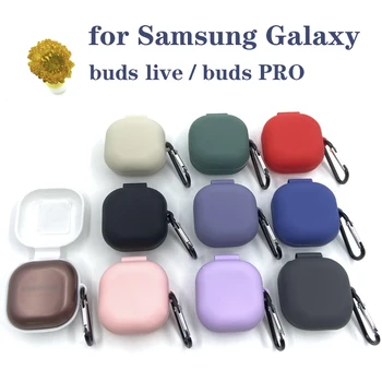 Za Samsung Galaxy Brsti Live /Galaxy Brsti PRO Primeru anti-spusti Shockproof Silikonska Brezžična tehnologija Bluetooth Slušalke zaščitni pokrov
