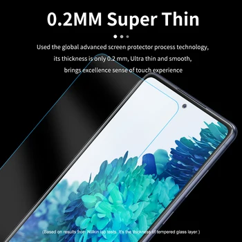 Za Samsung Galaxy S20 FE 2020 Stekla NILLKIN Neverjetno H+PRO Kaljeno Steklo Screen Protector For Samsung Note 20 A21s A31 A41
