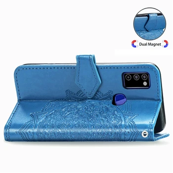 Za Samsung M51 Flip torbica za Samsung Galaxy M51 M31 M21 M31s M11 M01 M21s Usnja Kritje Sfor GalaxyM51 M 31 Telefon Primerih Etui