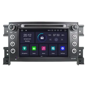 Za Suzuki Grand Vitara 20 Android 10.0 4+128G Zaslon Avto Večpredstavnostna DVD Predvajalnik, GPS Navigacija Auto Radio Audio Stereo Vodja Enote