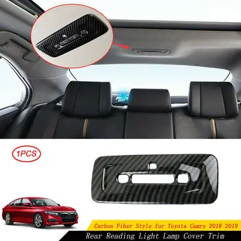 Za Toyota Camry 2018-2020 Ogljikovih Vlaken Slog Zadnje Branje Lučka Lučka za Kritje Trim avto dodatki