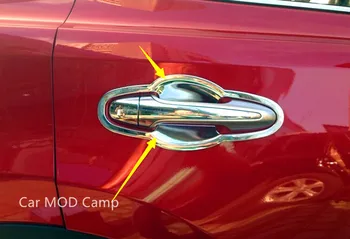 Za Toyota Lunj 2013 2016 2017 XU60 ABS Chrome Vrat Ročaj Skledo Okvir Pokrova Trim 8pcs Avto Styling Pribor!