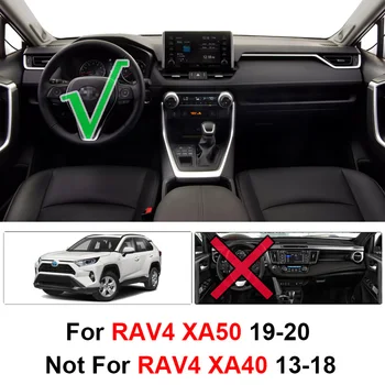 Za Toyota RAV4 RAV 4 XA50 2019 2020 Dash Mat Anti-Slip Mat nadzorna plošča Pokrov Dashmat Preprogo Pribor Sonce odtenek Pad