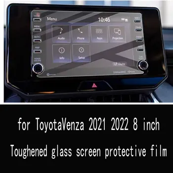 Za Toyota Venza 2021 2022 8 inch Avto radio, GPS navigacija nadzor zaslon Kaljeno steklo screen protector