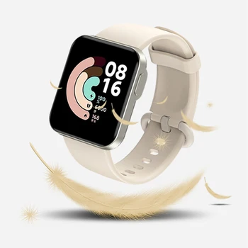 Za Xiaomi Mi Gledati Lite in Redmi Watch Silikonsko zapestnico TPU Band Zapestje Traku Za Redmi Pametno Gledati Dodatki