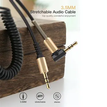 Za Zvočnik Slušalke iPhone Samsung Avto MP3 4 Mobilni Telefon Aux Kabel Žice 3.5 mm Audio Jack Kabel 3 5 Aux Kabel Moški-Moški
