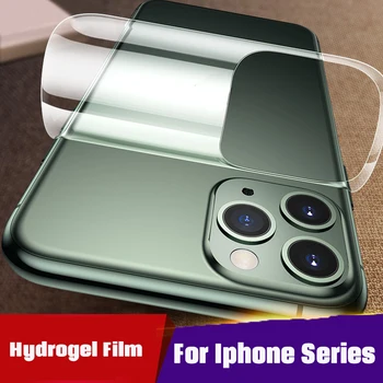 Zadnji Film O Za iPhone mini 12 11 Pro Max Screen Protector Hydrogel Filmov Za iPhone XS Max XR X XS 7 8 Plus Film Ni Stekla