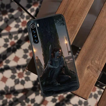 Zadnji od Nas 2 Joel Primeru Telefon Za XIAOMI Redmi Opomba 9 8 7 6 S A 10 A T I PRO K40 black Coque 3D Etui Precej Celice Silikona