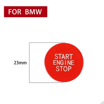 Zagon motorja Stop Gumb za BMW Serije 3 G20 G05 G06 G07 G14 G29 F40 F44 Avto Eno-kliknite Start Dekor Gumb Dodatki