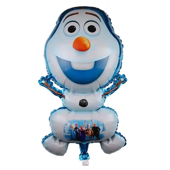 Zamrznjeno Temo Rojstni Dan Baloni Dekoracije, Balon Party Zaloge Aluminija Folija Balon Baby Tuš