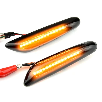 Zaporedno Utripajoče LED Vključite Signal Strani Marker Svetlobe Blinker za BMW X3 E83 X1 (E84 X5 X53 E60 E61 E46 E81 E82 E90 E92 E87 E88