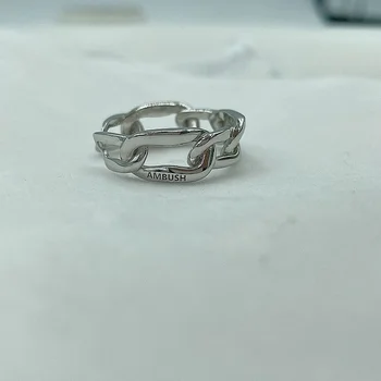 ZASEDA Obroč Sterling Srebro Moški Ženske Ulične nakit nekaj poročni prstani