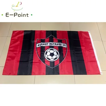 Zastavo Slovaška FC Spartak Prešov 3 m*5 m (90*150 cm) Velikost Božični Okraski za Dom Zastava Banner Darila