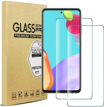 Zaščitnik zaslon Kaljeno Steklo za Samsung Galaxy A51 Opomba 20 10 S10 Lite S20 FE A32 A72 A52 A71 S21 Plus Zaščitno Steklo