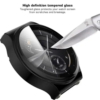 Zaščitnik zaslon Pokrov, ki je Primerna Za Huawei Watch GT 2 Pro Watch Primeru, All-inclusive TPU Galvanizacijo Zaščitni Pokrov