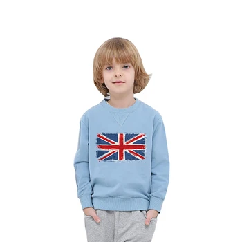 Združeno Kraljestvo Zastavo Obliži Za Oblačila Diy Stroj Nalepke Železa Na Appliques Thermo Oblačila Nalepke Za Prenos Toplote Parches
