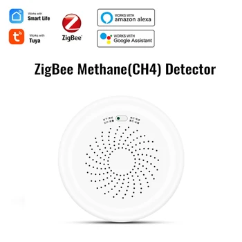 ZigBee Tuya Smart Gorljivih Plinov Detektor Zemeljskega Plina Leak Senzor Plina, Alarm Delo S Pametno Življenja, 8%LEL Alarm