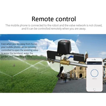 ZigBee WiFi Auto Nadzor Plina/Ventil Za Vodo Za Tuya Smart Življenje App Remote Control Glasovni Nadzor Preko Alexa Echo Google Pametni Dom