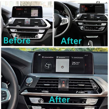 ZJCGO Avto Multimedijski Predvajalnik, Stereo GPS DVD, Radio-Navigacijski sistem Android Zaslon Sistem za BMW X3 G01 X4 G02 2018 2019 2020