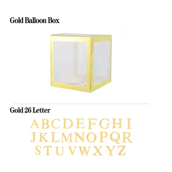 Zlato Balon Polja Rojstni Zlata Odlikovanja Preglednega Polja Dekor za Fante, Dekleta Baby Tuš Prhe Spolu Razkrije
