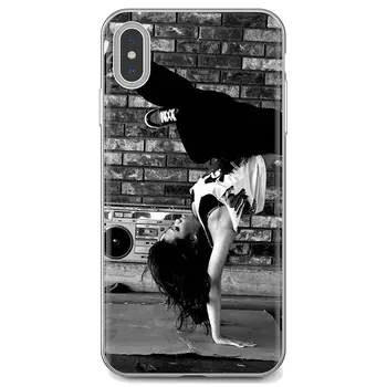 Zlom hip hop Ples Odmor Mehko TPU Primeru Telefon Za Samsung Galaxy Note 3 4 5 8 9 S3 S4 S5 Mini S6 S7 Rob S8 S9 S10 Plus