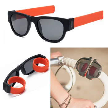 Zložljivi Vintage Sončna Očala Ženske Slap Šport Zložljive Manšeta Sončna Očala Moški Ženski Novosti Design Krog Ogledalo Oculos