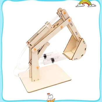 Znanost Kompleti za Otroke Lesene Model 3D Sestavljanje Projektant Gradbenih Blokov Znanost Izobraževalne Projekte Igrače Puzzle Darila