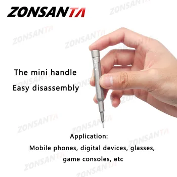 ZONSANTA Izvijač Kit 31 Natančnost Magnetni Bitov Dismountable Imbus Vijak Voznik Set Mini Orodje Primeru Mobilni Telefon Popravilo Očal