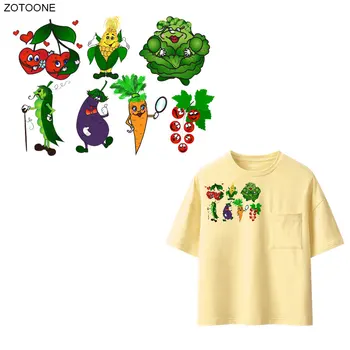 ZOTOONE Rastlinskih Nalepke Železa na Obliž prenos Toplote za Oblačila T-shirt za Otroke Aplikacije DIY Stroj Obliži Appliques