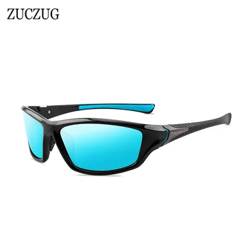 ZUCZUG Letnik Polarizirana sončna Očala Moške blagovne Znamke Vožnje Odtenki Kvadratnih sončna Očala Moški Šport Očala Goggle UV400 Oculos De Sol