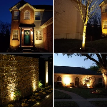 Zunanji Nepremočljiva Sončne elektrarne Trata Svetlobe LED Krajine Pozornosti za Domačem Dvorišču, Vrt Rastlin Poti Steno Poti Nočna Lučka