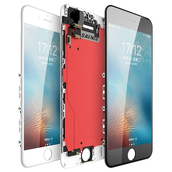 Écran LCD otipljivo de rechange pour iPhone 6/7/8/6S, remplacement de l'afficheur pour iPhone, Pantalla LCD par teléfonos móviles