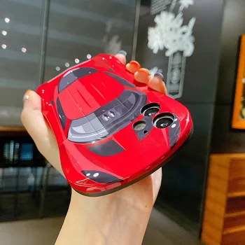 Šport Avto Anime Primeru Mobilni Telefon Za iPhone11 12 Pro Mini Max X XR XS 8 7 Plus SE 2020 Lupini Zadnji Pokrov, Nove Luksuzne blagovne Znamke 3D