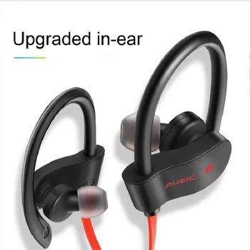 Šport Brezžični 4.1 Bluetooth Slušalke, ki Teče Stereo Glasba Univerzalni Mini Dual-v ušesni Čepi za Ušesa-Visi Slušalkami