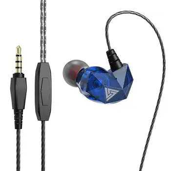 Šport Čepkov Stereo Slušalke za Mobilni Telefon, ki Teče Glasbe dj Slušalke Z HD Priključek 3,5 mm in-ear Slušalke za Telefon, Tablični računalnik