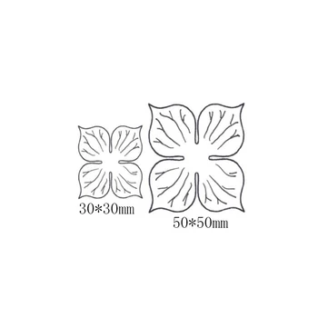 Štiri-cvetnih listov Rezanje Kovin Matrice za Novo Plovilo Umre Scrapbooking za Kartico, zaradi Česar Album Okrasni Papir za Matrice Dekor