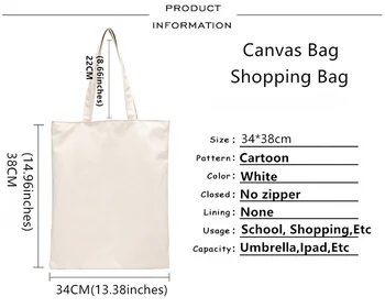 Žaba nakupovalno vrečko recikliranje vrečko za večkratno uporabo bolso shopper tote platno vrečko sacola sac cabas sacolas