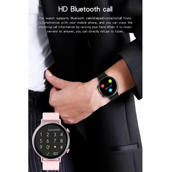 Ženska Smartwatch 20214D Dinamičnega Izbiranja Elektrokardiograma Merjenje IP68 Vodotesen Povezan Gledal Človek Za Samsung iPhone